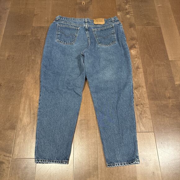 Vintage Levis Orange Tab Jeans Womens 20 Short Tapered Leg 9922 - Picture 3 of 4